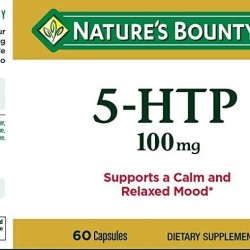 Nature's Bounty 5-HTP 100mg 60 Capsules