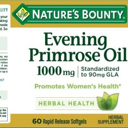 Nature's Bounty Evening Primrose Oil 1000 mg - 60 Soft gels 