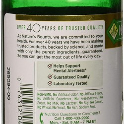  Nature’s Bounty Ginkgo Biloba 120mg 100 Capsules