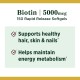 Nature's Bounty Biotin 5000 mcg 150 Softgels