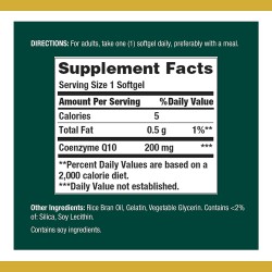 Nature's Bounty CoQ-10 200mg 45 softgels