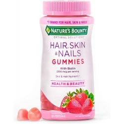 Hair, Skin, And Nails Gummies with  Biotin 2500MCG (40)