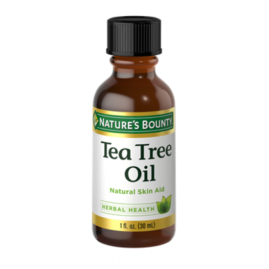 Nature's Bounty Tea Tree Oil Herbal Health Oil, Supports Skin Health, 1 Fl oz