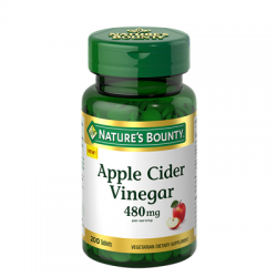 Nature's Bounty Apple Cider Vinegar 480 mg (200 Tablets) 