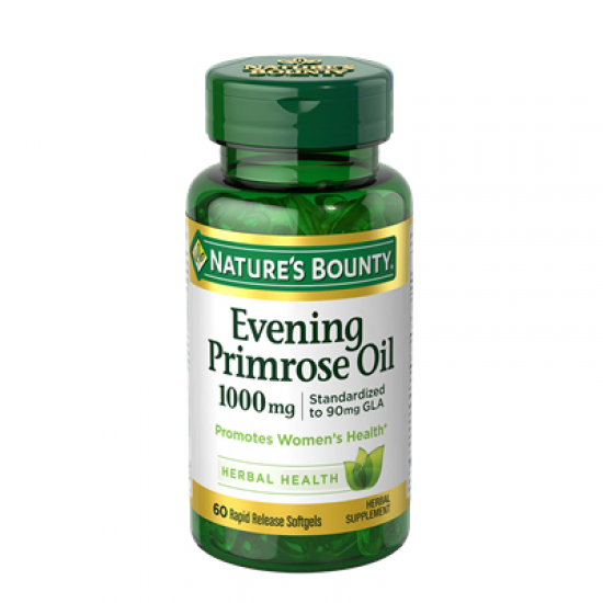 Nature's Bounty Evening Primrose Oil 1000 mg - 60 Soft gels 