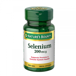 Nature's Bounty Selenium 200 mcg (100 Tablets) 