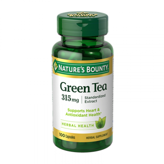 Nature’s Bounty Green Tea Extract 315mg 100 Capsules 