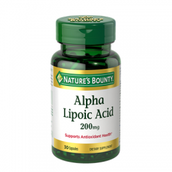 Nature’s Bounty Alpha Lipoic Acid 200 mg (30 Softgels) 