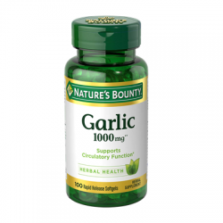 Nature’s Bounty Garlic 1000 mg 100 Rapid Release Soft gels