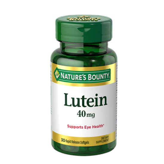 Nature's Bounty Lutein 40mg 30 Softgels