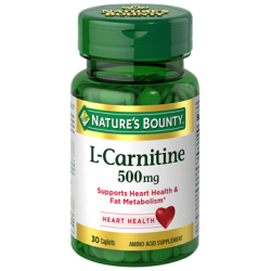 Nature's Bounty L-Carnitine 500mg (30 Caplets)