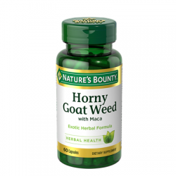 Nature’s Bounty Horny Goat Weed with Maca 60 Capsules 