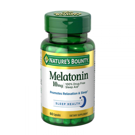 Nature’s Bounty Melatonin 10 mg , 60 Capsules  