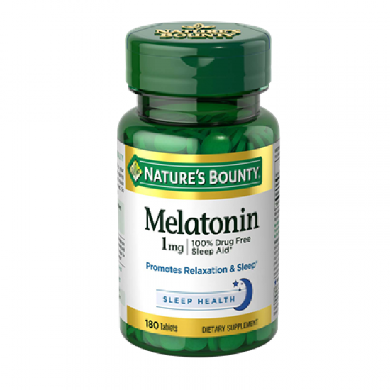 Nature's Bounty Melatonin 1mg (180 Tablets)