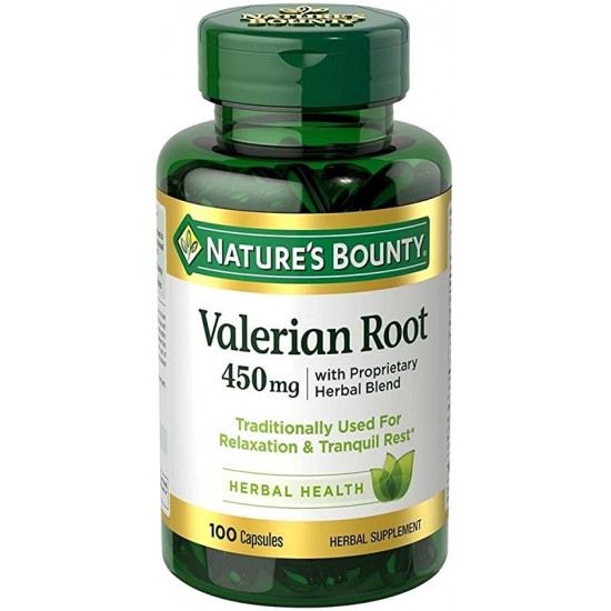 Nature's Bounty Valerian Root 450 mg
